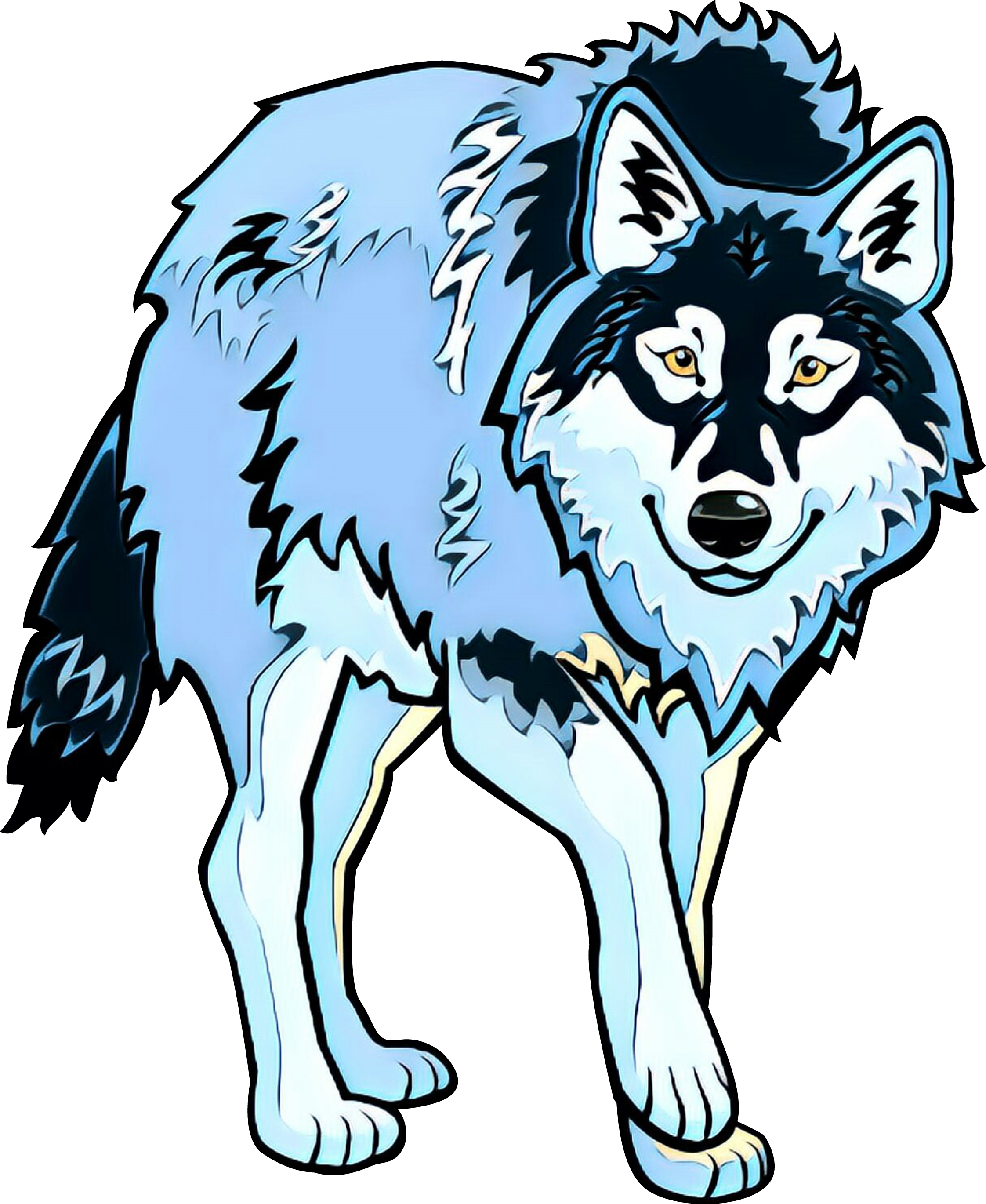 Coyote Vector PNG Free HQ Download