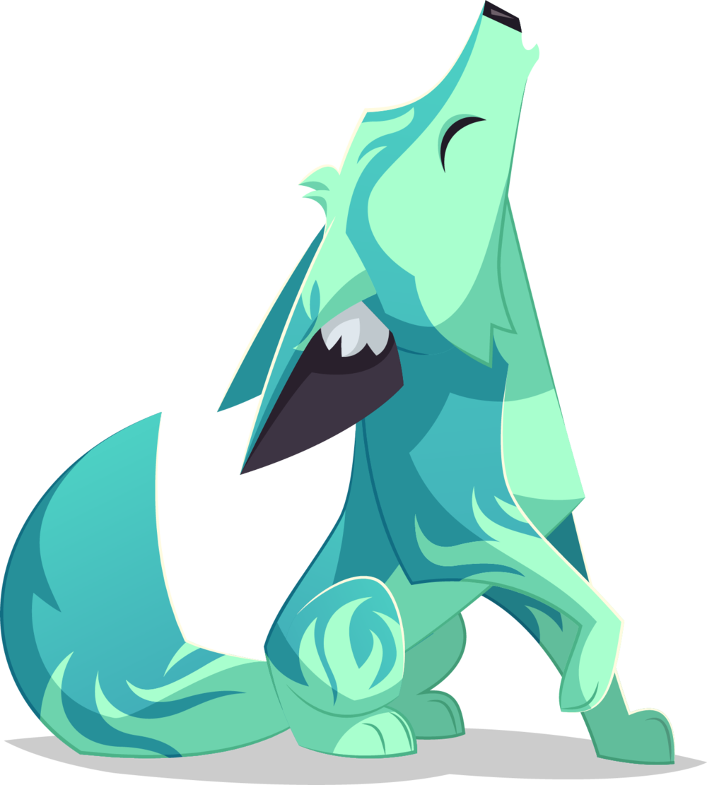 Coyote Vector PNG HQ Picture