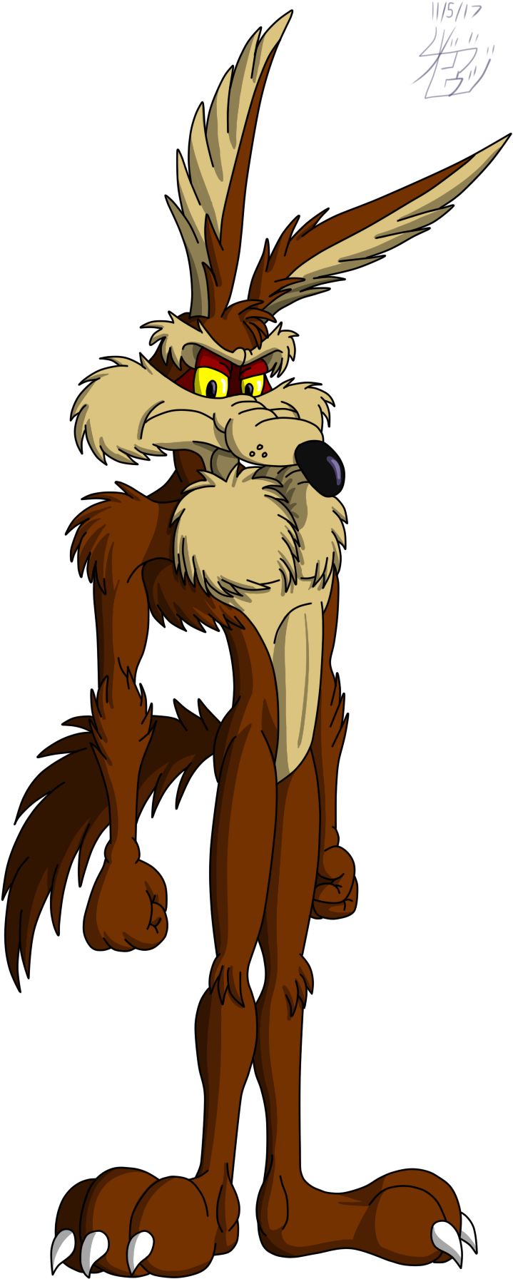 Coyote Vector PNG Pic HQ