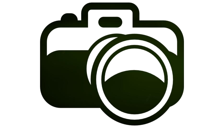DSLR Camera Silhouette PNG Pic