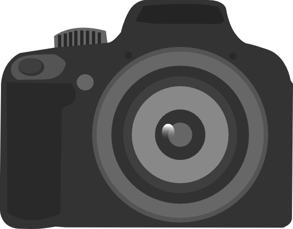 Kamera DSLR Transparan