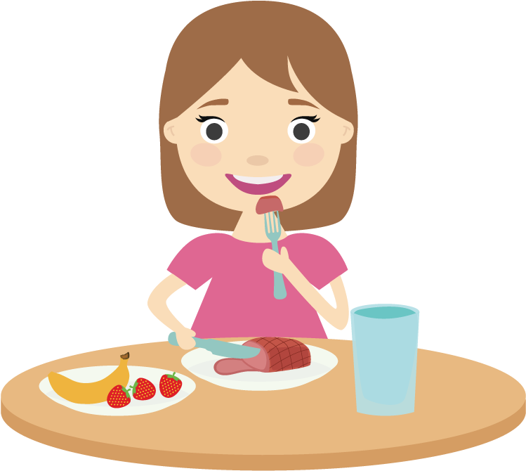 Eating Food PNG Picture