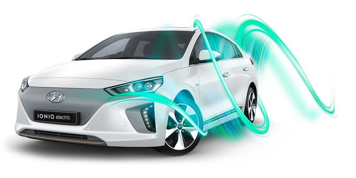 Electric Car PNG Image Background