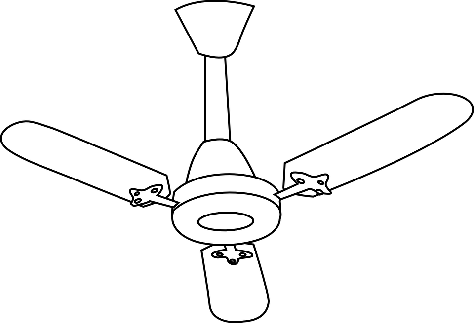 Electric Fan Vector PNG HQ Pic