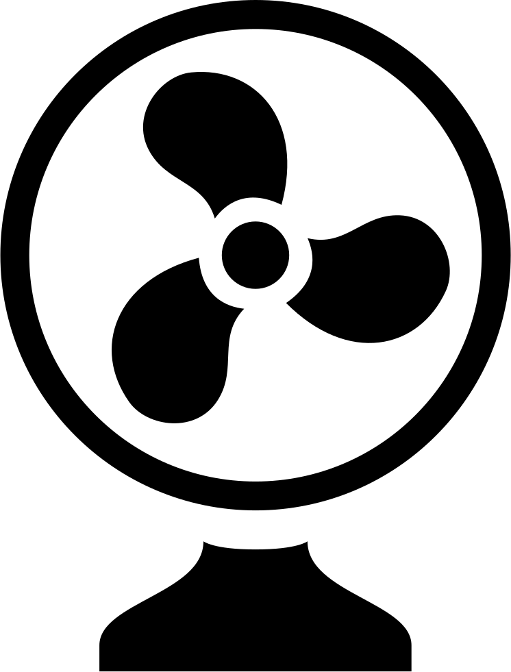 Imagen de vector de ventilador eléctrico PNG