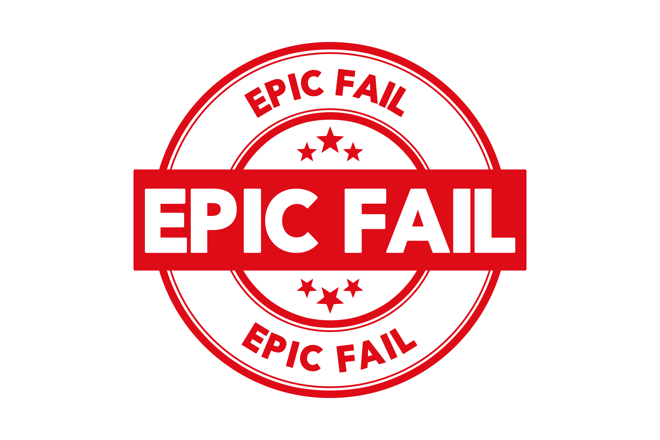 Descarga gratuita de Epic Fail PNG