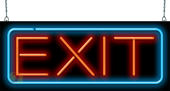 Exit PNG Background Image