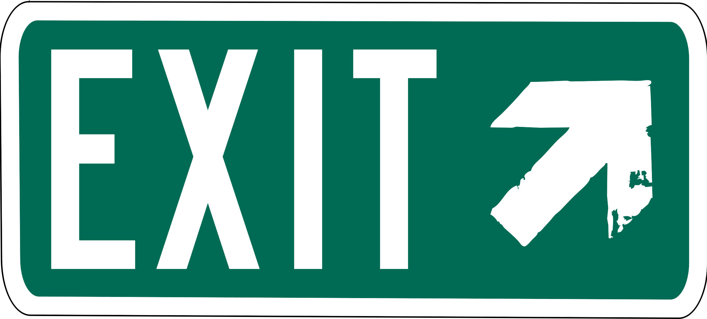 Exit PNG Pic HQ
