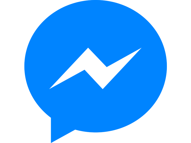 Logotipo do messenger de mídia fb PNG