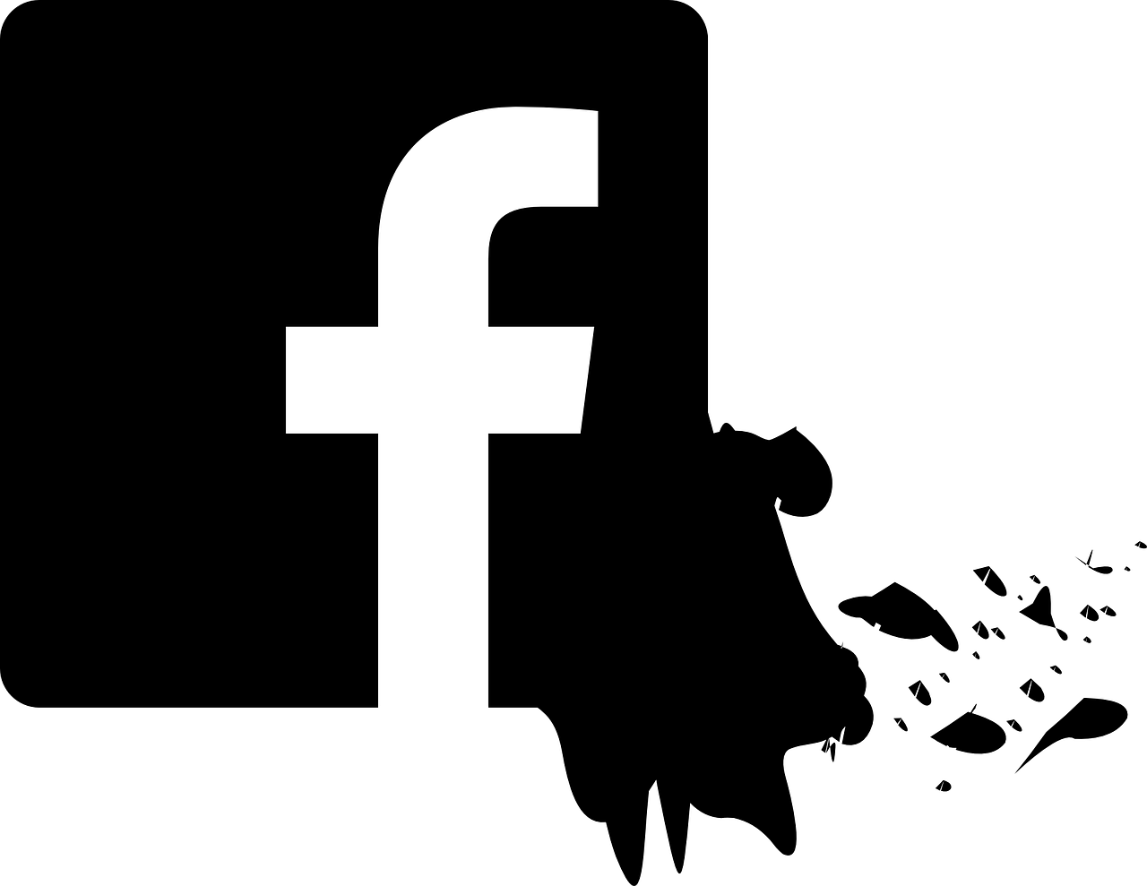 Facebook FB logo reunión PNG