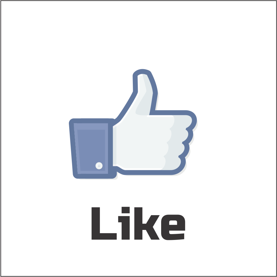 Facebook Like Vector PNG Image