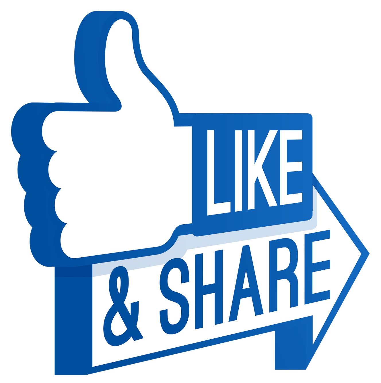 Facebook Like Vector PNG Photo
