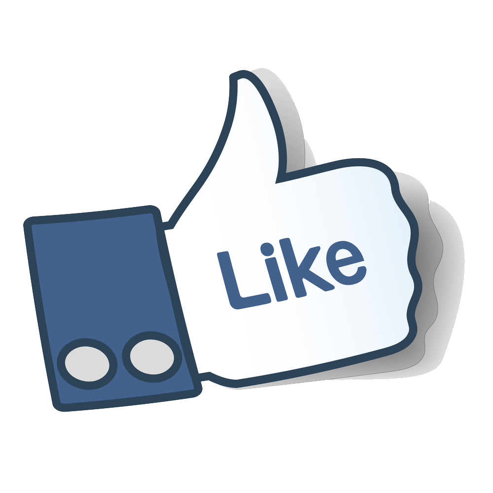 Facebook Like Vector Transparent