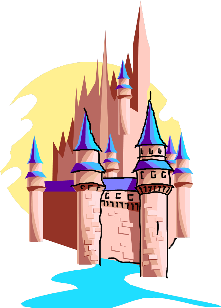 Fairy Tale Castle PNG Image