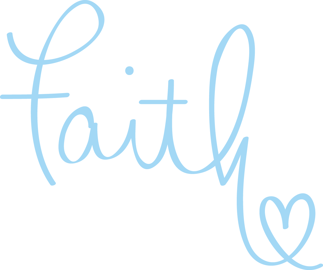 Faith شعار PNG الموافقة المسبقة عن علمture