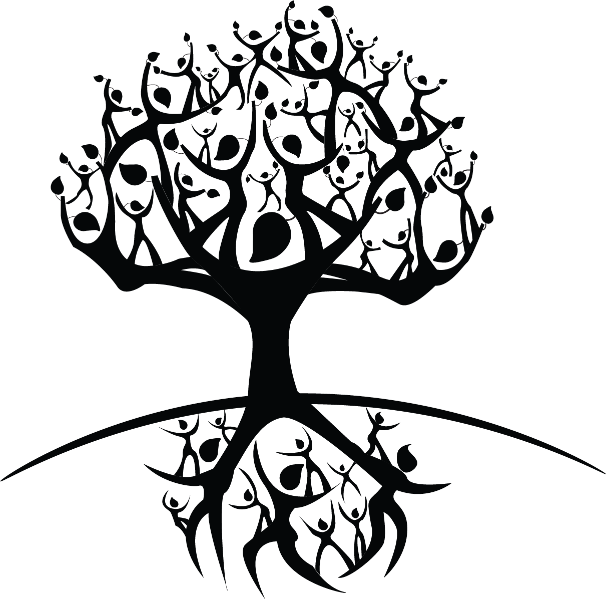 عائلة ريونيون شجرة شجرة PNG