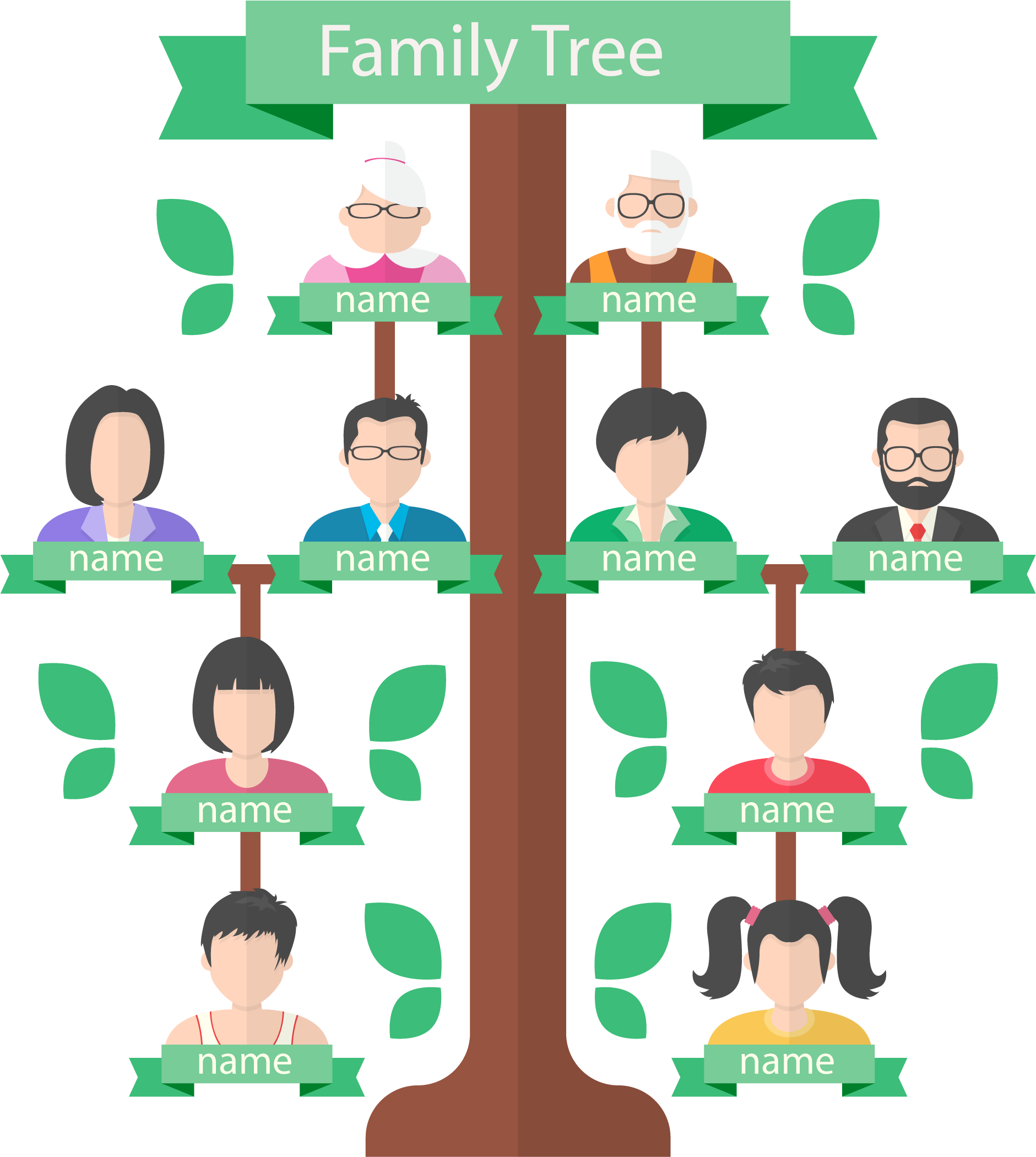 Family Tree Background PNG