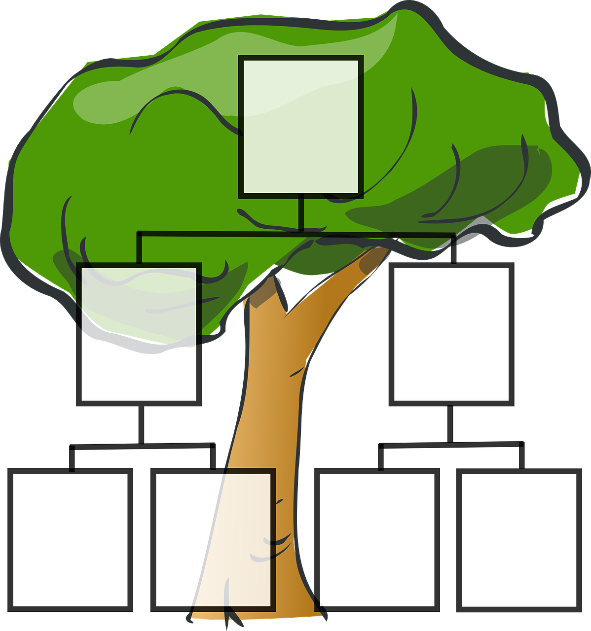 Árvore genealógica PNG