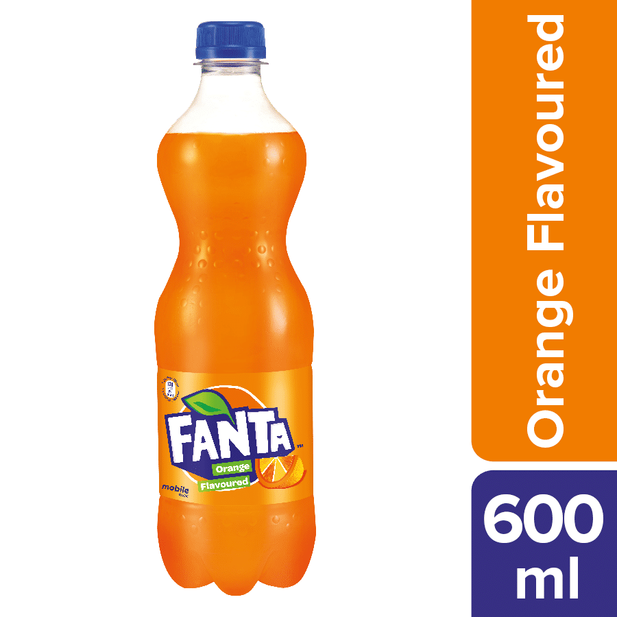 Fanta Soft Drink Orange Flavoured PNG