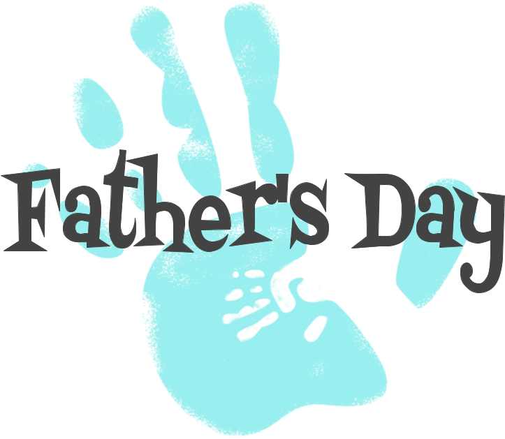 Fathers Day HD Calligraphy PNG