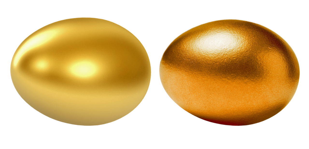 Dorado huevo PNG descargar imagen hq