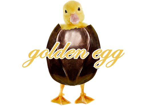 Goldenes Ei PNG-Bild transparent