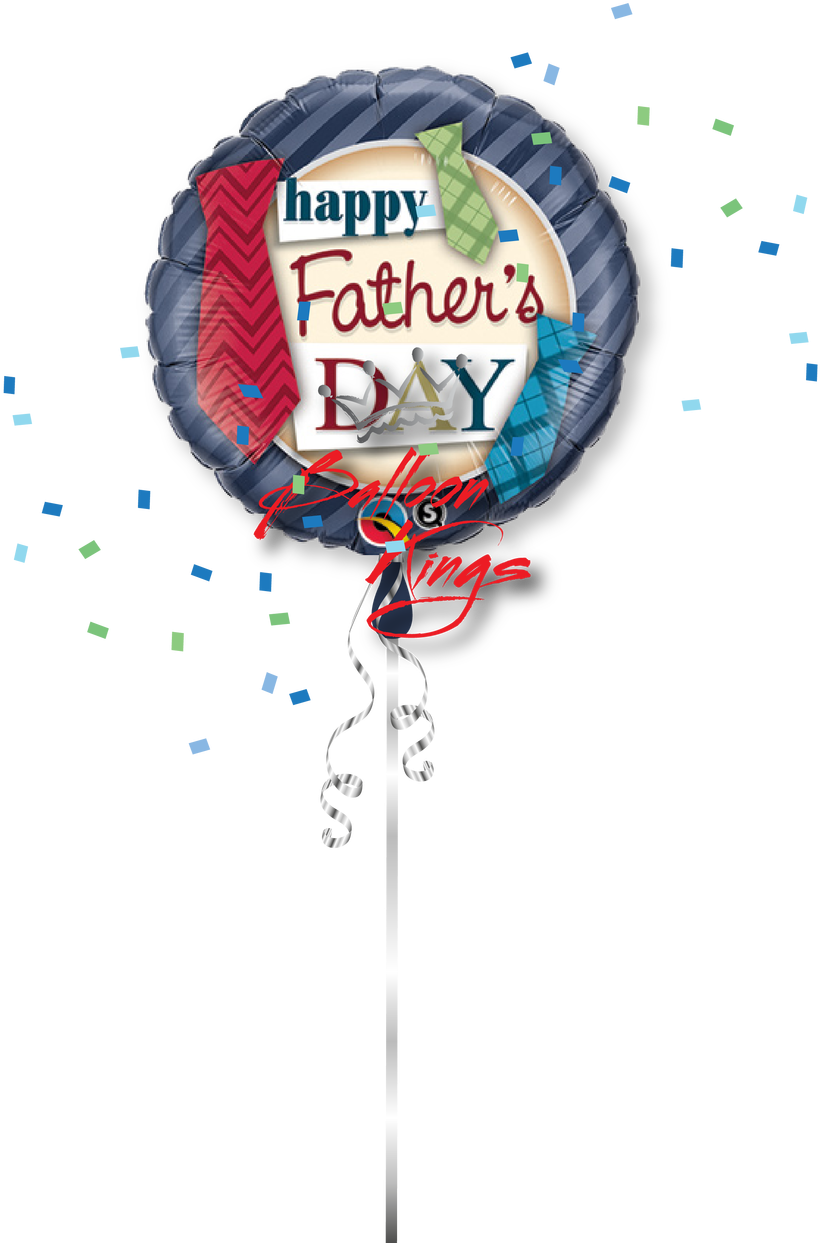 Happy Fathers Day Ties citeert PNG
