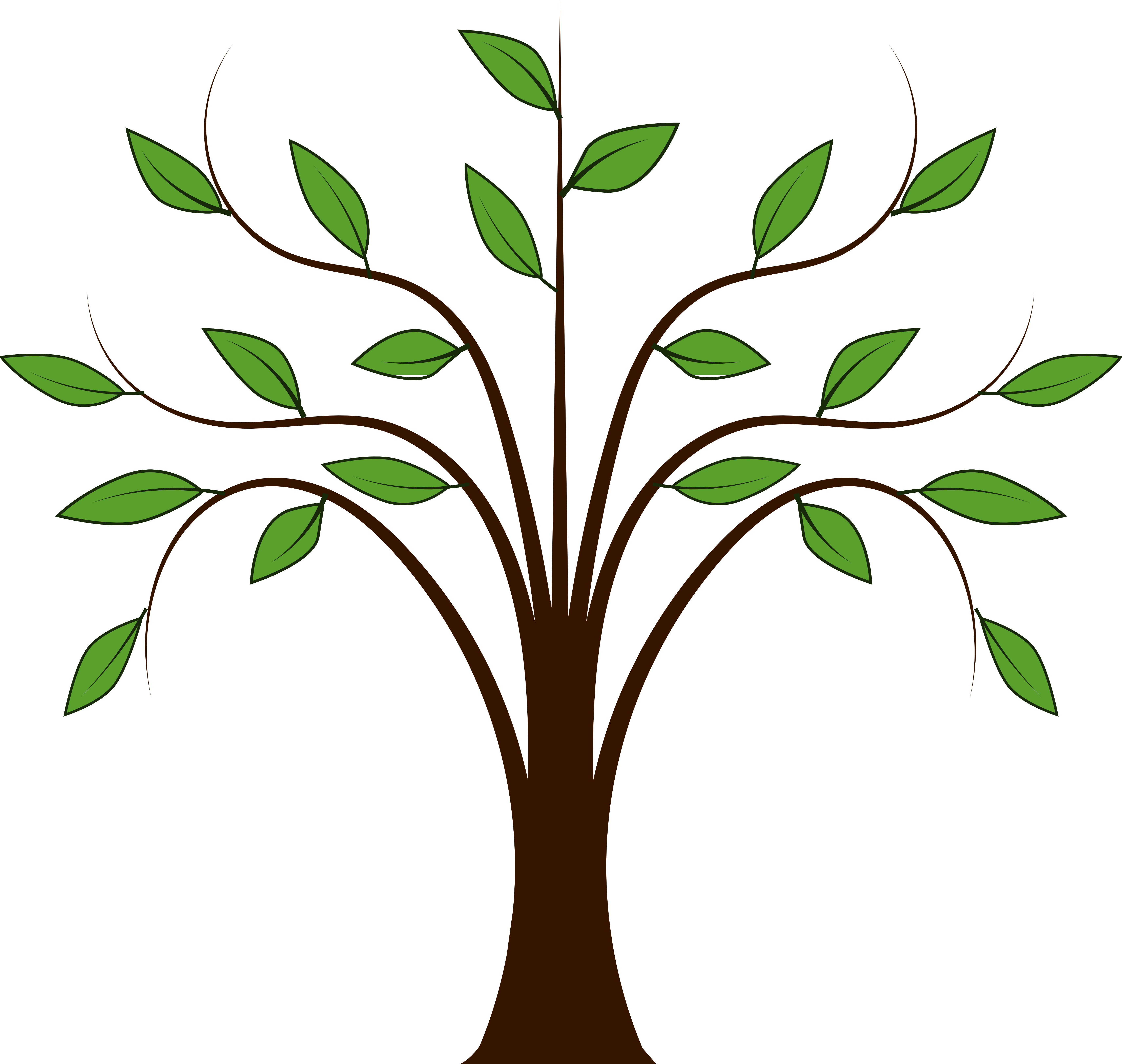 나무 가족 나무 클립 아트 무료 이미지 만화 PNG