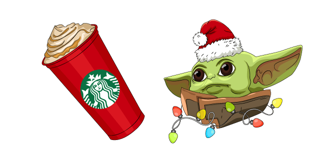 Baby Yoda Christmas Free PNG HQ Image