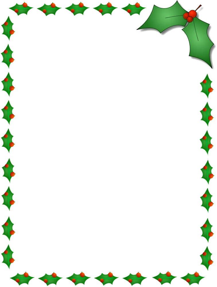 Christmas Border PNG Picture