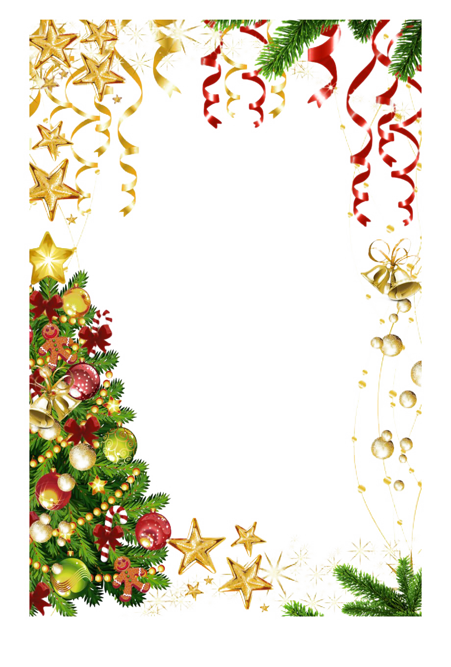 Christmas Frame PNG Free Download