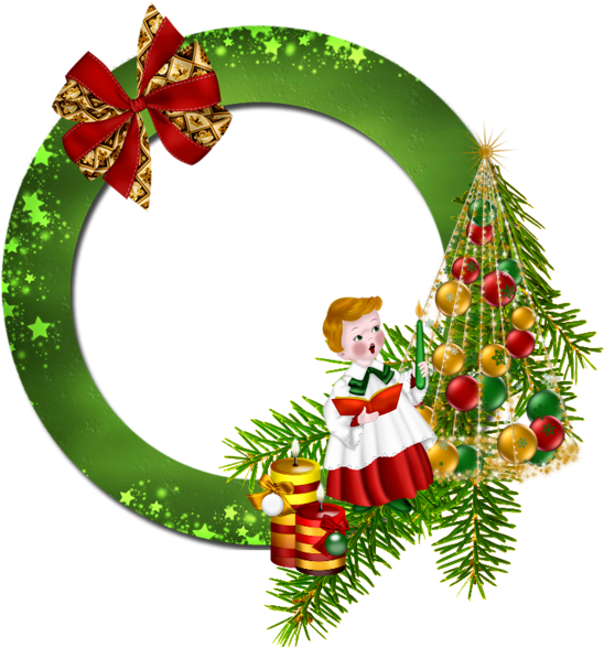 Kerstframe PNG HQ Afbeelding