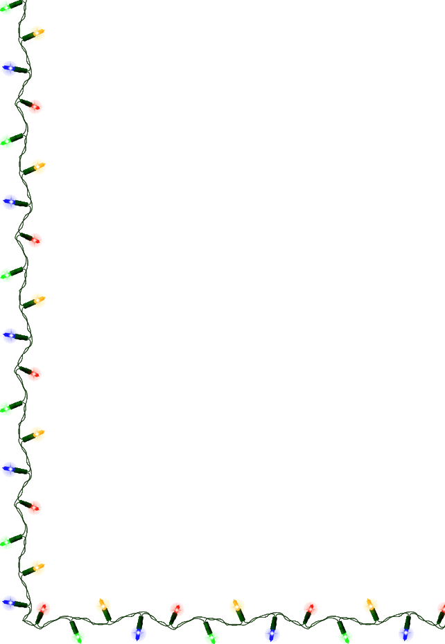 Christmas Lights Tumblr PNG Picture