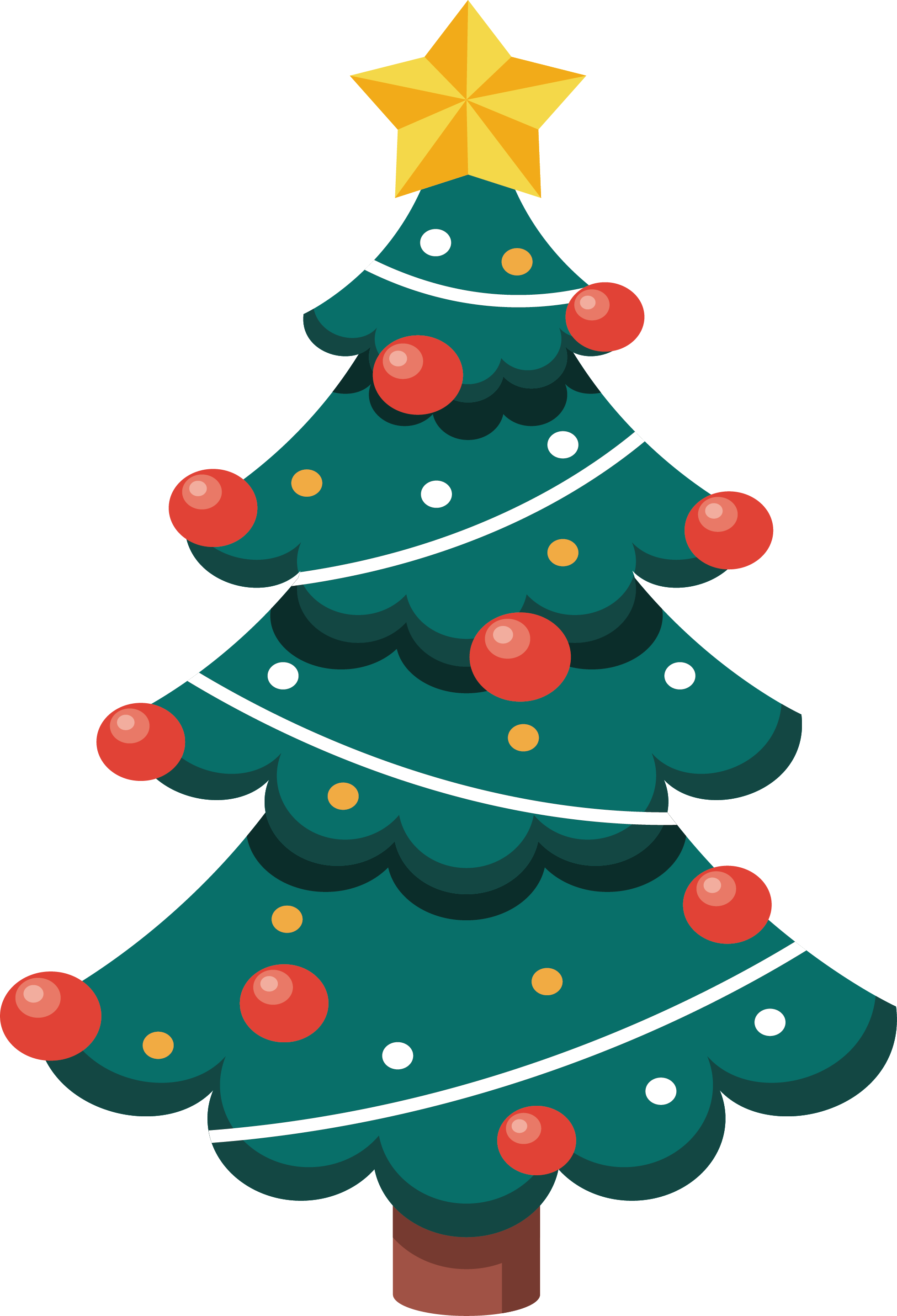 Christmas Vector PNG Free HQ Download