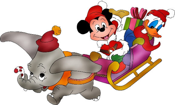 Disney Vector Christmas PNG Image