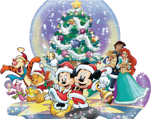Disney Vector Christmas PNG Picture