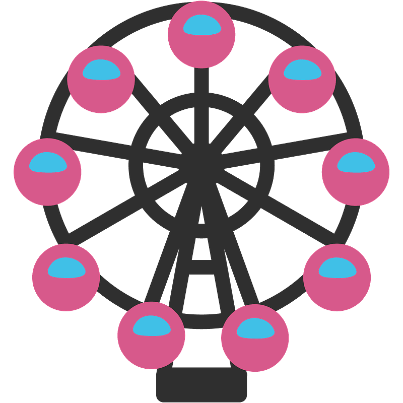 Ferris Wheel Download PNG Image