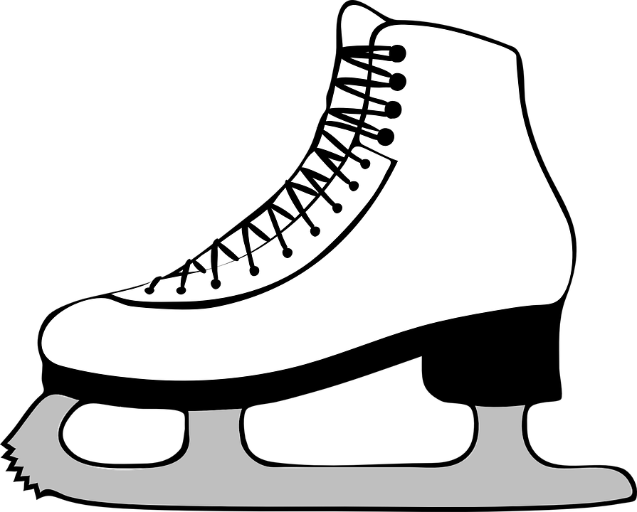 Figure Skating Shoes Free PNG Image