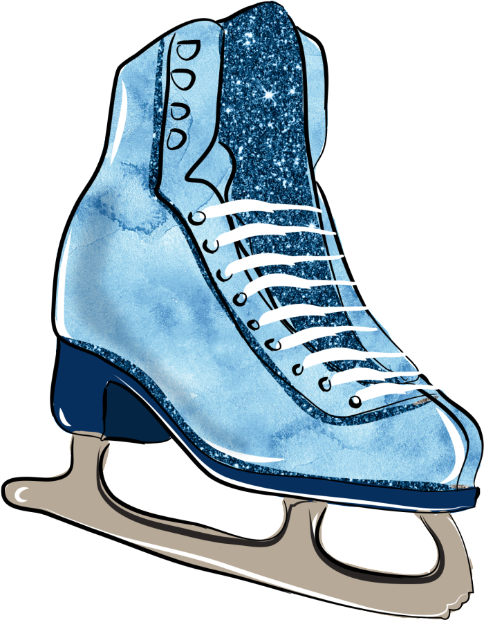Figure Skating Shoes PNG Photo