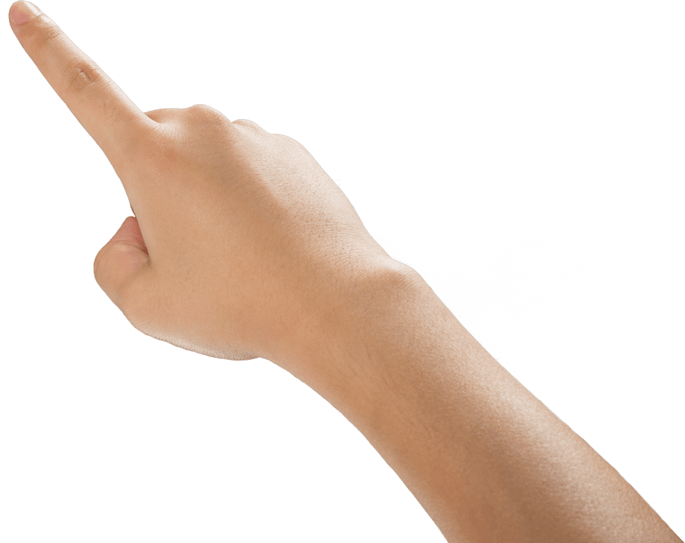 Finger Pointing PNG Picture