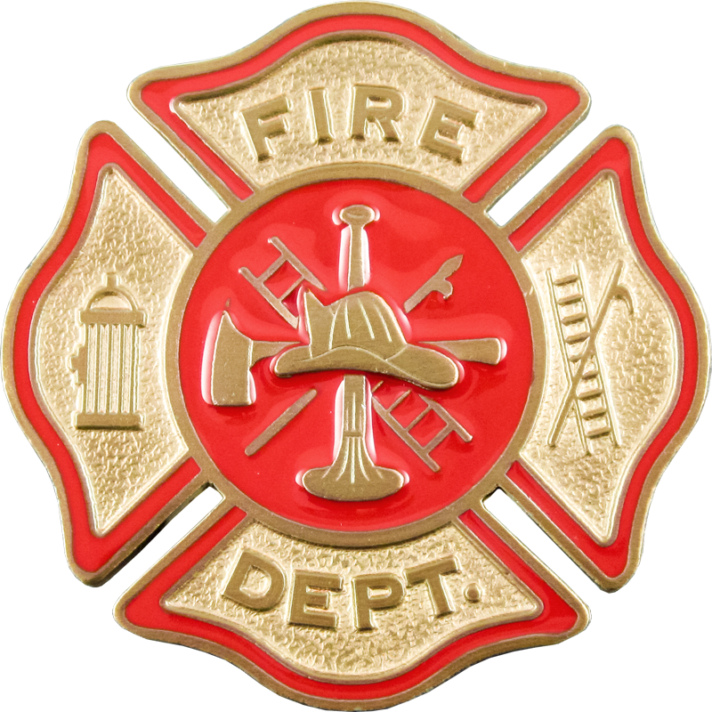 Firefighter Badge PNG Download Image