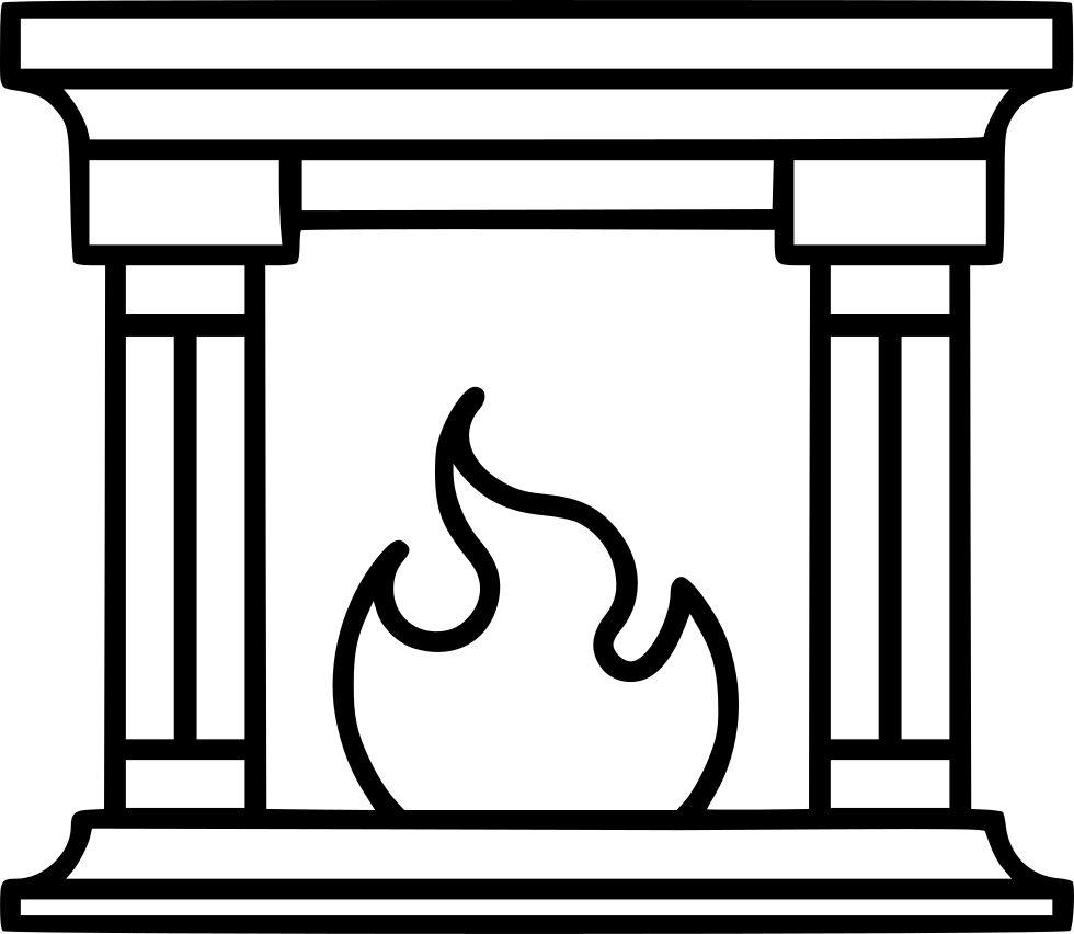 Fireplace PNG Image HQ