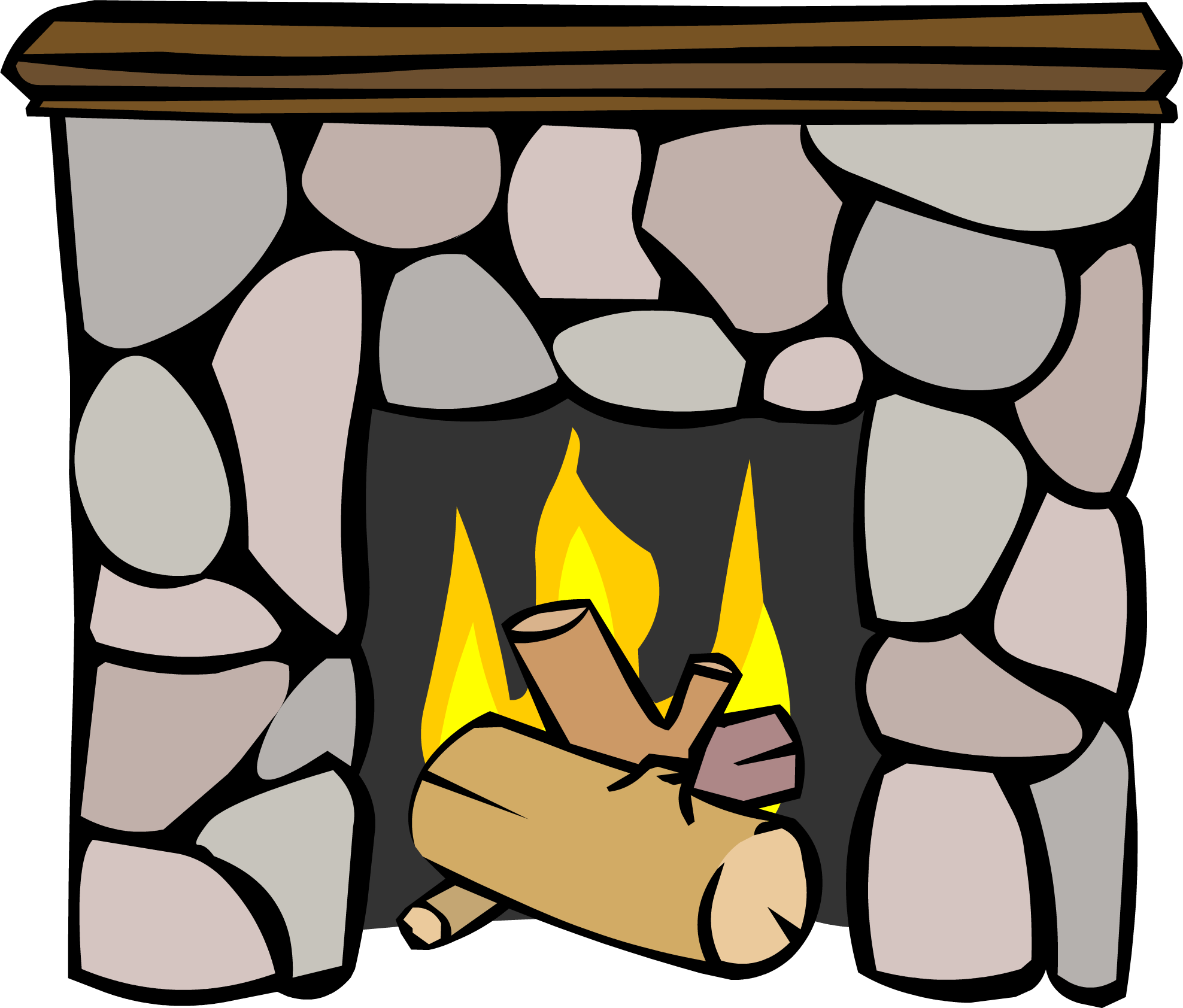 Fireplace PNG Photo HQ