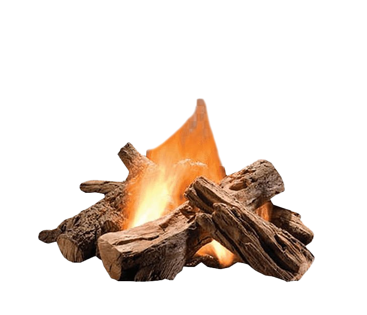 Image Transparente de bois de chauffage