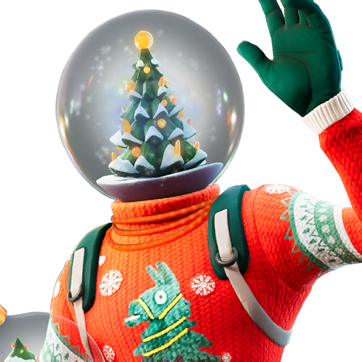 Fortnite Game Christmas Download PNG-Afbeelding