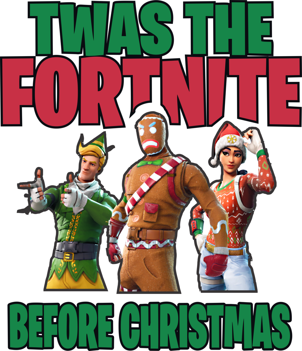 Fortnite Game Christmas PNG HQ Picture