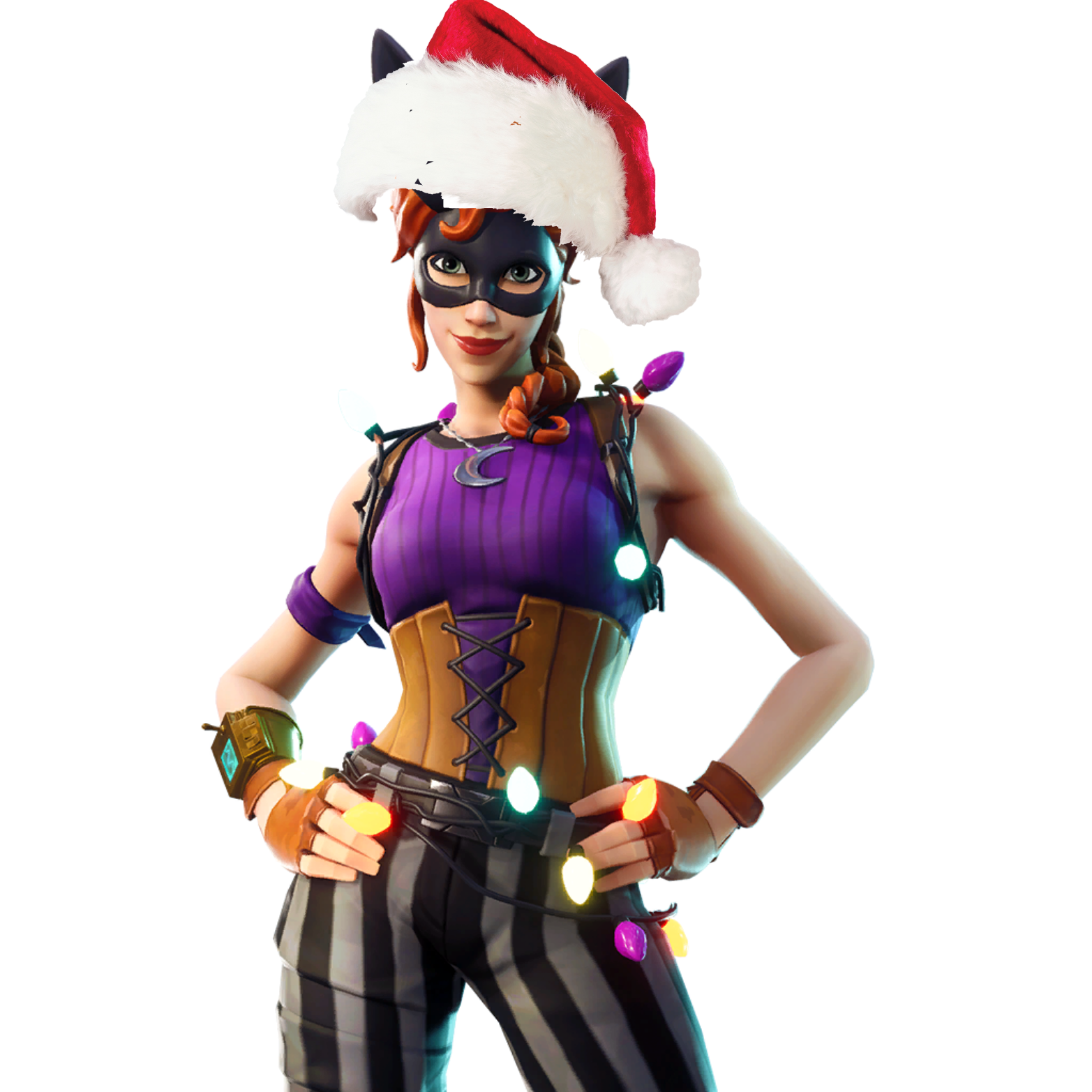 Fortnite Game Christmas Skin PNG Download Image