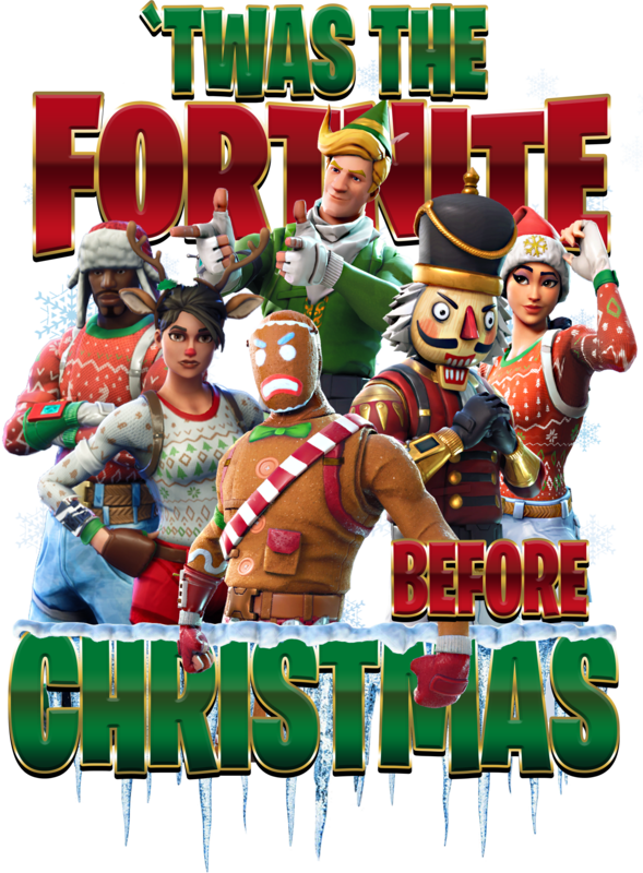 Fortnite Game Christmas Skin PNG Photo