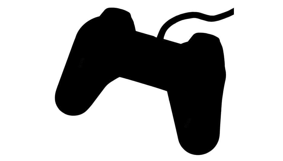 Game Controller Silhouette PNG-Afbeelding HQ