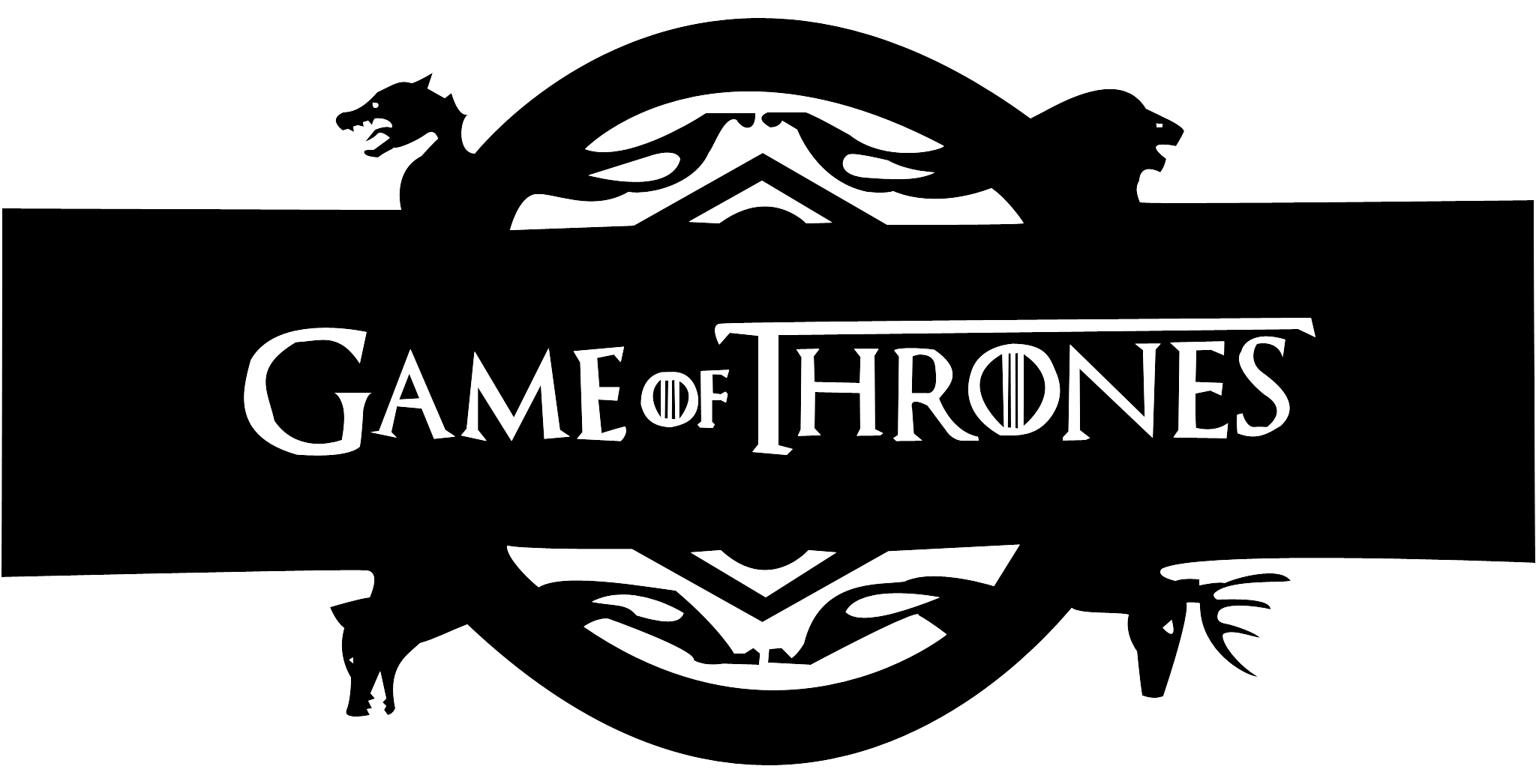 Game of Thrones Logo PNG Immagine